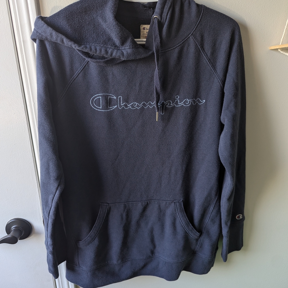 Champion Unisex Navy Hoodie